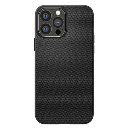 Spigen - Hülle Liquid Air für iPhone 13 Pro Max, schwarz