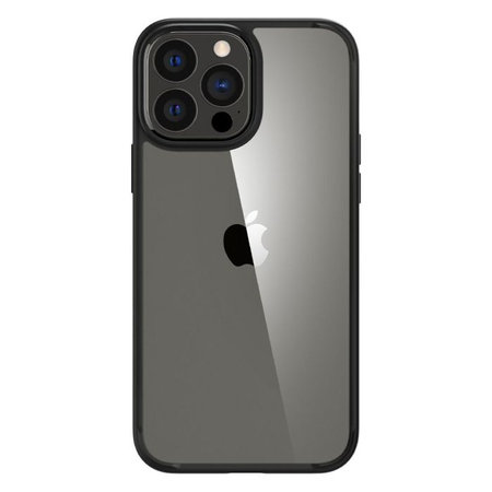Spigen - Hülle Ultra Hybrid für iPhone 13 Pro Max, schwarz