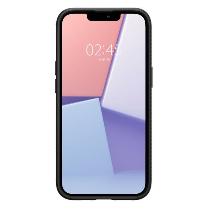 Spigen - Hülle Liquid Air für iPhone 13 mini, schwarz
