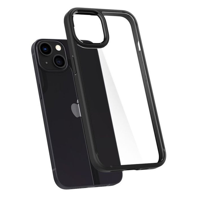 Spigen - Hülle Ultra Hybrid für iPhone 13 mini, schwarz