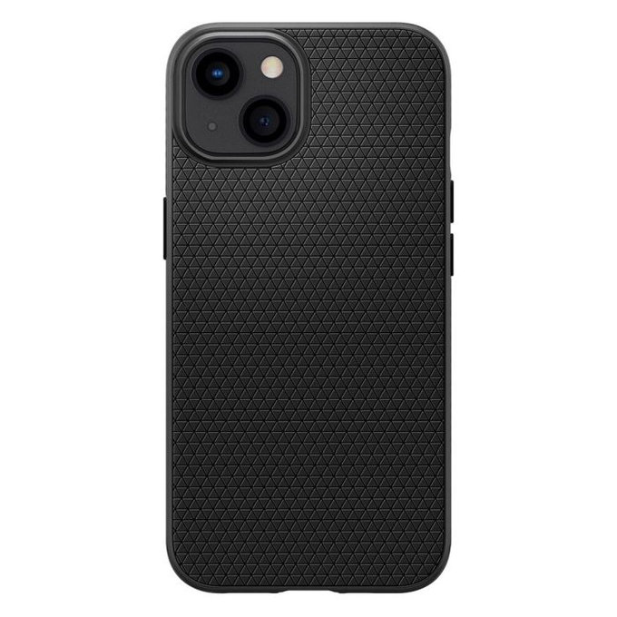 Spigen - Hülle Liquid Air für iPhone 13, schwarz