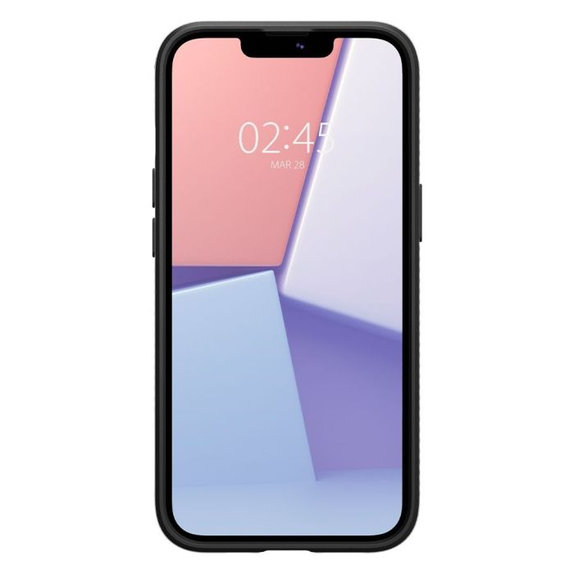 Spigen - Hülle Liquid Air für iPhone 13, schwarz