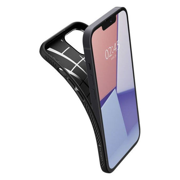 Spigen - Hülle Liquid Air für iPhone 13, schwarz