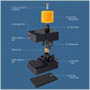 QianLi iClamp 2.0 - Kunststoffklammer mit Gummifüllung - Bereich 12mm (4Stk.)