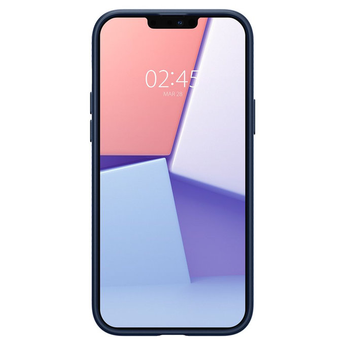 Spigen - Hülle Liquid Air für iPhone 13 Pro Max, blau