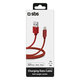 SBS - Lightning / USB Kabel (1m), rot