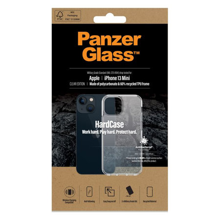 PanzerGlass - Fall HardCase AB für iPhone 13 mini, transparent