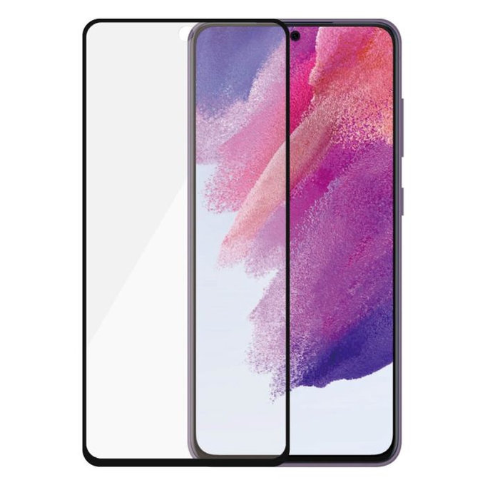 PanzerGlass - Gehärtetes Glas Case Friendly AB für Samsung Galaxy S21 FE, schwarz