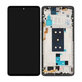 Xiaomi 11T, 11T Pro - LCD Display + Touchscreen Front Glas + Rahmen (Black) OLED