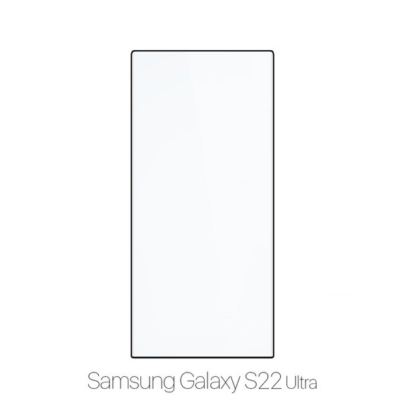 FixPremium FullCover Glass - 3D Gehärtetes Glas für Samsung Galaxy S22 Ultra