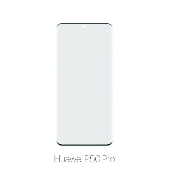 FixPremium FullCover Glass - 3D Gehärtetes Glas für Huawei P50 Pro