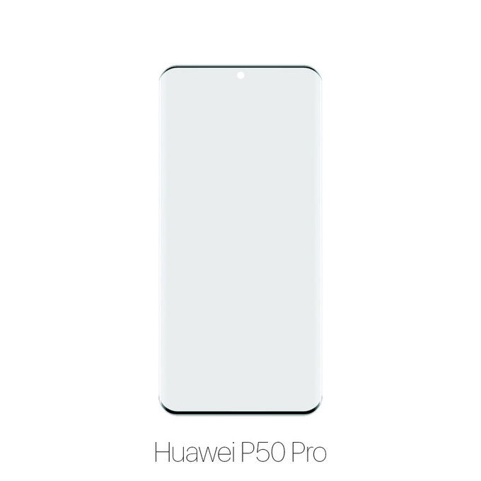 FixPremium FullCover Glass - 3D Gehärtetes Glas für Huawei P50 Pro
