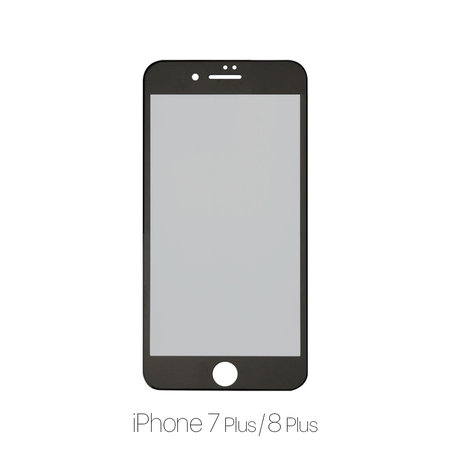 FixPremium Privacy Anti-Spy Glass - Gehärtetes Glas für iPhone 7 Plus und 8 Plus