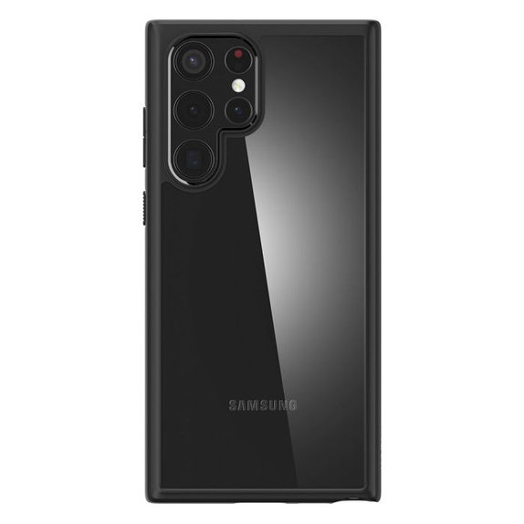 Spigen - Hülle Ultra Hybrid für Samsung Galaxy S22 Ultra, Matte Black