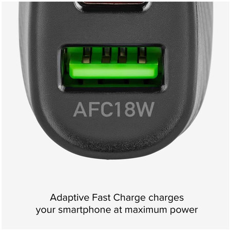 SBS - Auto-Ladegerät USB, USB-C, schwarz