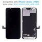 Display Hard OLED für iPhone 13 Mini, Touchscreen-Glas mit Rahmen, FixPremium