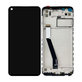 Xiaomi Redmi Note 9 - LCD Display + Touchscreen Front Glas + Rahmen (Black) TFT