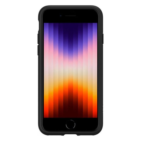 Spigen - Hülle Ultra Hybrid für iPhone 7, 8, SE 2020 & SE 2022, Frost Black