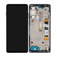 Motorola Moto G200 XT2175 - LCD Display + Touchscreen Front Glas + Rahmen (Stellar Blue) - 5D68C20181 Genuine Service Pack