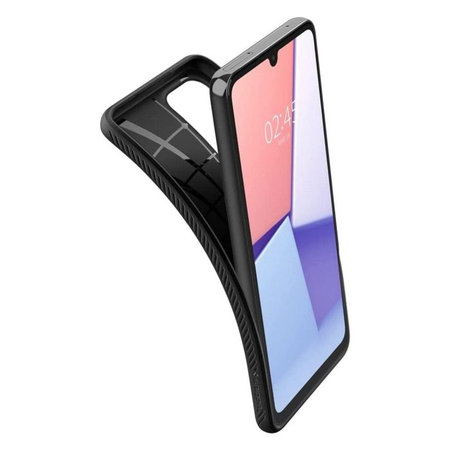 Spigen - Hülle Liquid Air für Samsung Galaxy A53 5G, Matte Black