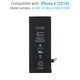 Apple iPhone 6 - Akku Batterie 1810mAh Service Pack