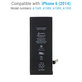 Apple iPhone 6 - Akku Batterie 1810mAh Service Pack