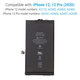 Apple iPhone 12, 12 Pro - Akku Batterie A2479 2815mAh Service Pack