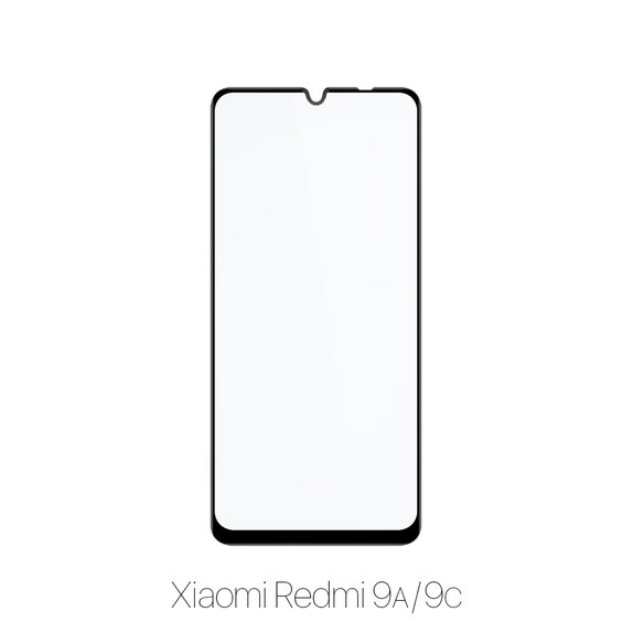 FixPremium FullCover Glass - Gehärtetes Glas für Xiaomi Redmi 9A und 9C