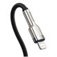 Baseus - Lightning / USB-C Kabel (2m), schwarz