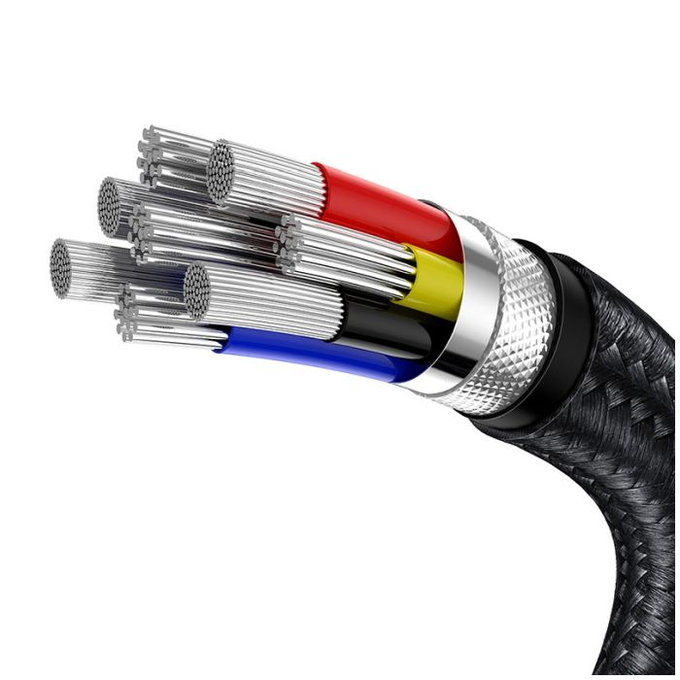 Baseus - USB-C / USB-C Kabel (1m), schwarz