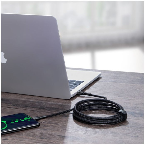 Baseus - USB-C / USB-C Kabel (2m), schwarz