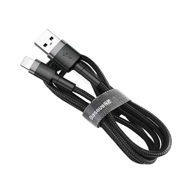 Baseus - Lightning / USB Kabel (1m), schwarz