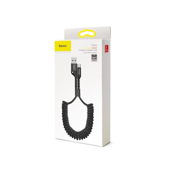Baseus - USB-C / USB Kabel (1m), Frühling, schwarz