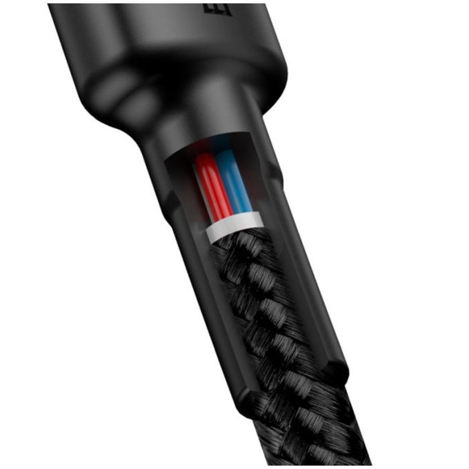 Baseus - USB-C / USB-C Kabel (2m), schwarz