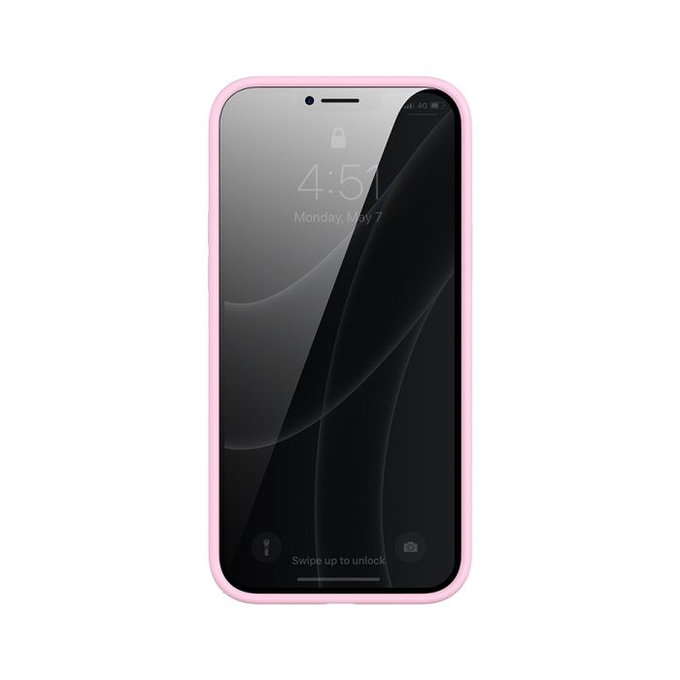 Baseus - Fall Liquid Gel für iPhone 13 Pro Max, rosa