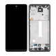 Samsung Galaxy A52 A525F, A526B - LCD Display + Touchscreen Front Glas + Rahmen (Awesome Black) OLED