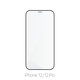 FixPremium FullCover Glass - Gehärtetes Glas für iPhone 12 und 12 Pro