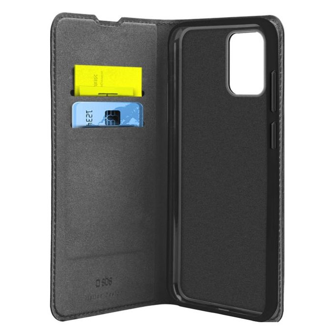 SBS - Fall Book Wallet Lite für Samsung Galaxy A53, schwarz