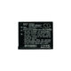 Panasonic Lumix DMC-TZ1, TZ2, TZ3, TZ4, TZ5, TZ11, TZ15, TZ50 - Akku Batterie CGA-S007 / CGR-S007 Li-Ion 1000mAh HQ