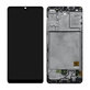 Samsung Galaxy A41 A415F - LCD Display + Touchscreen Front Glas + Rahmen (Prism Crush Black) TFT
