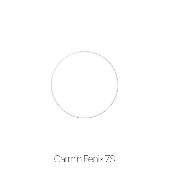 FixPremium Watch Protector - Gehärtetes Glas für Garmin Fenix 7S