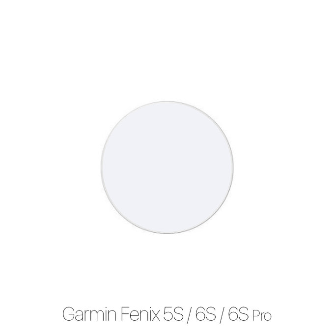 FixPremium Watch Protector - Gehärtetes Glas für Garmin Fenix 5S, 6S und 6S Pro