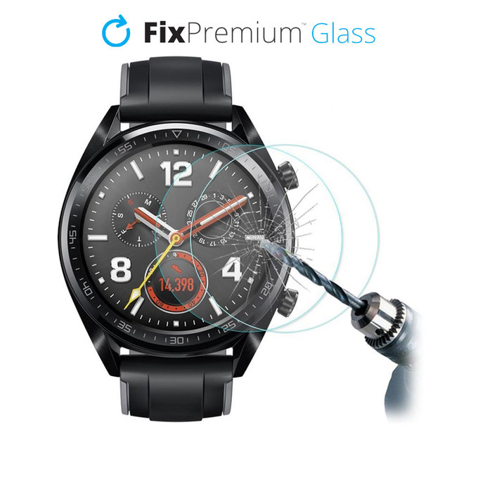 FixPremium Watch Protector - Gehärtetes Glas für Garmin Fenix 5, 6 und 6 Pro