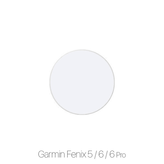 FixPremium Watch Protector - Gehärtetes Glas für Garmin Fenix 5, 6 und 6 Pro