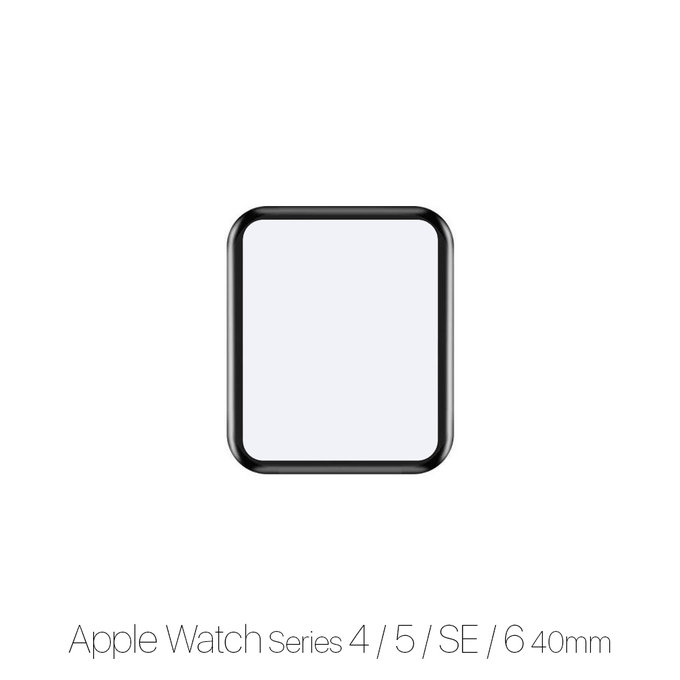 FixPremium Watch Protector - Plexiglas für Apple Watch 4, 5, 6, SE (1st gen) und SE (2nd gen) (40mm)