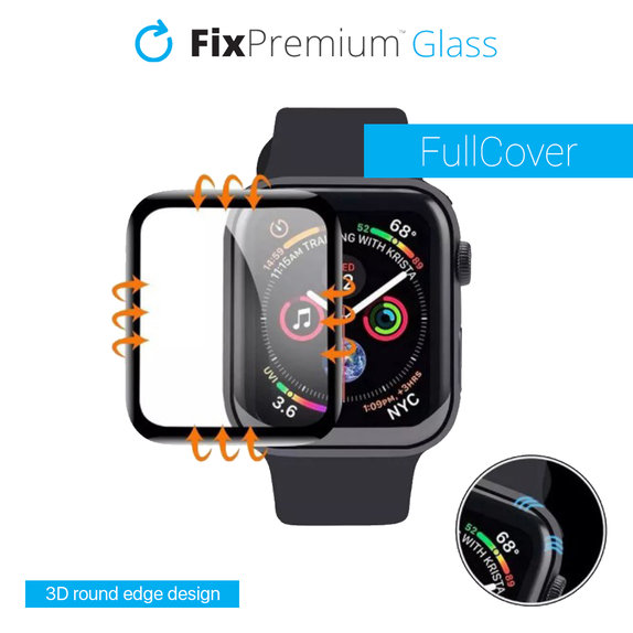 FixPremium Watch Protector - Plexiglas für Apple Watch 4, 5, 6, SE (1st gen) und SE (2nd gen) (44mm)