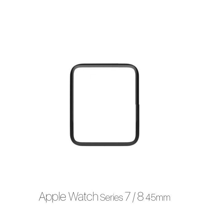 FixPremium Watch Protector - Plexiglas für Apple Watch 7, 8 und 9 (45mm)