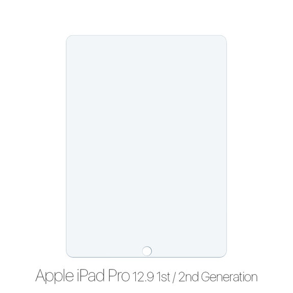 FixPremium Glass - Gehärtetes Glas für Apple iPad Pro 12.9" (1st Gen 2015, 2nd Gen 2017)