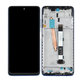 Xiaomi Poco X3 NFC - LCD Display + Touchscreen Front Glas + Rahmen (Cobalt Blue) TFT