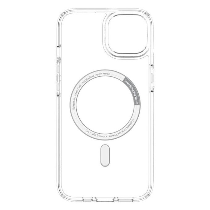 Spigen - Hülle Ultra Hybrid mit MagSafe für iPhone 13, weiss